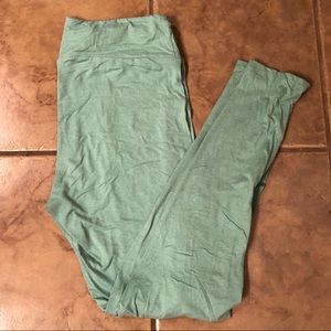 TC LuLaRoe Solid Leggings - Sea Foam